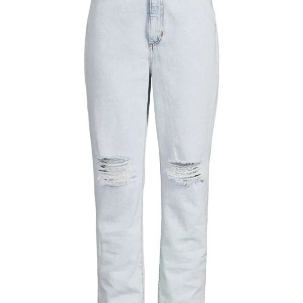 WEWOREWHAT High-Rise Curvy Cropped Straight Leg Jeans‎ 27
